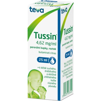 TUSSIN POR 4,62MG/ML POR GTT SOL 1X25ML