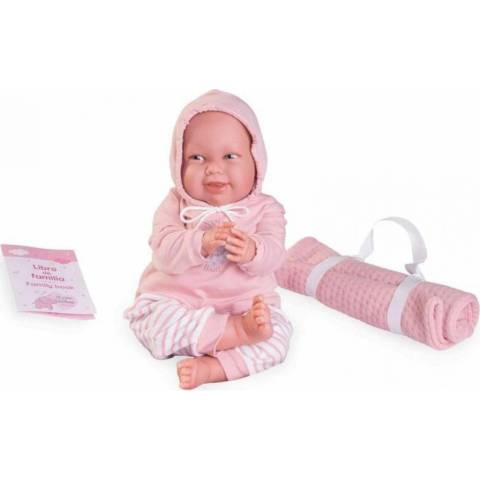 Antonio Juan 81380 Můj první REBORN MARTINA s měkkým látkovým tělem 52 cm