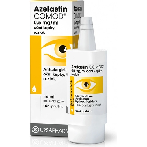 AZELASTIN COMOD OPH 0,5MG/ML OPH GTT SOL 10ML