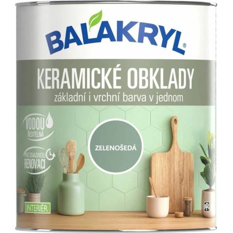 Balakryl Keramické Obklady zelenošedá 0,75l