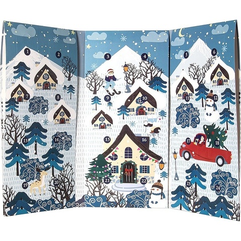 Basilur Advent tea calendar Santa´s Village 24 ks