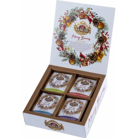 Basilur Čaje Merry Berry Assorted kolekce 40 ks