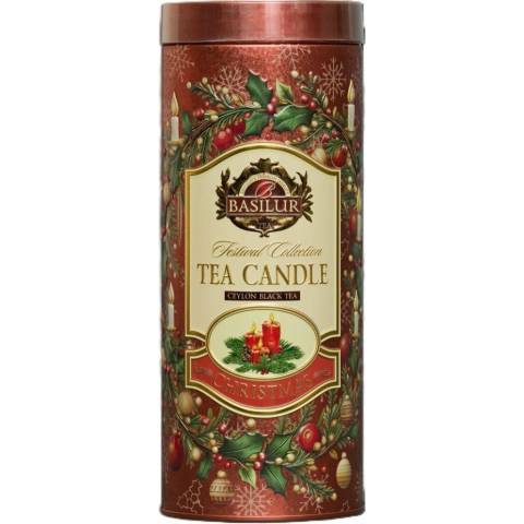 Basilur Festival Candle Red Edition černý čaj 75 g