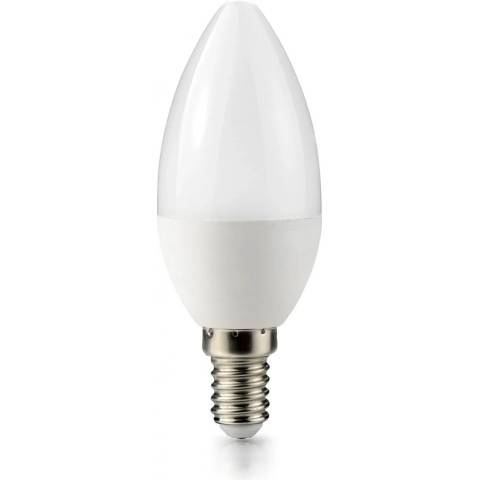Berge LED žárovka E14 1W 85Lm svíčka neutrální bílá