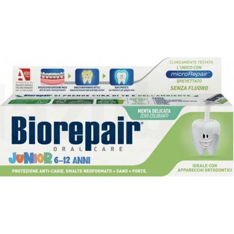 Biorepair Junior 6-12 Máta 75 ml