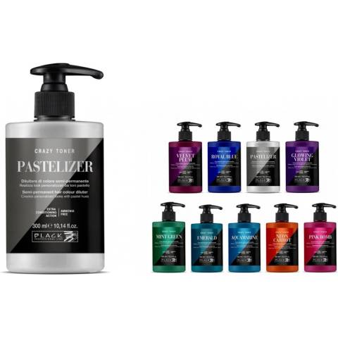 Black Professional Line Crazy Toner barevný toner Pastelizer 300 ml