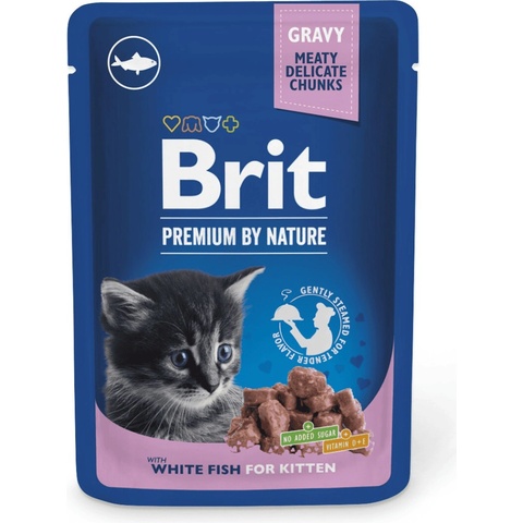 Brit Premium Kitten White Fish 100 g