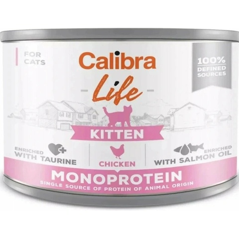 Calibra Cat Life Kitten Chicken 200 g