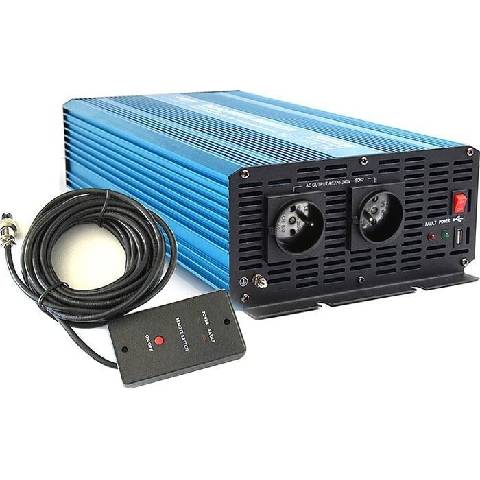 Carspa P3000 12V/230V 3000W čistá sinusovka