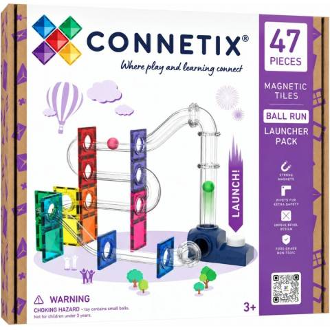 Connetix kuličková dráha Launcher Pack 47 ks