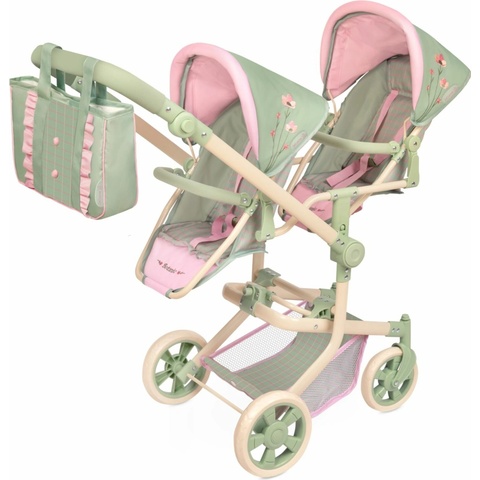 DeCuevas 90868 Skládací pro dvojčata s taškou Botanic 2026 – 91 cm
