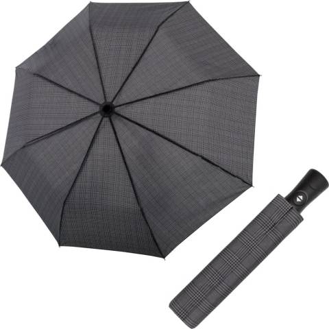 Doppler Magic Fiber Superstrong pánský plně-automatický deštník káro
