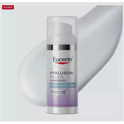 Eucerin HyalFil Longevity Epicelline noční krém 50 ml