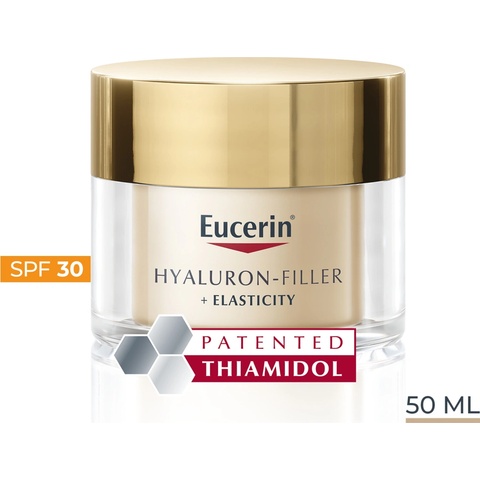 Eucerin Hyaluron-Filler+Elasticity denní krém proti vráskám SPF30 50 ml