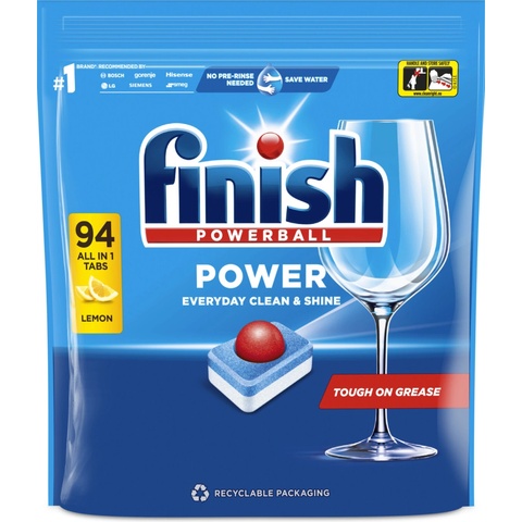Finish All in 1 Mega Power Lemon tablety do myčky 94 ks