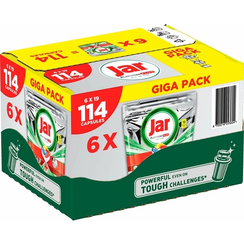 Jar Platinum Plus G kapsle do myčky 5 x 25 ks