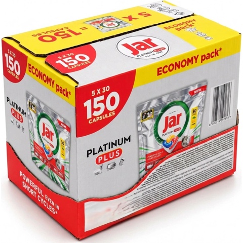 Jar Platinum Plus Lemon tablety do myčky 150 ks