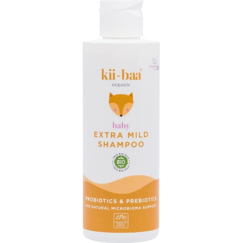 kii-baa organic Přírodní dětský šampon jemný 200 ml
