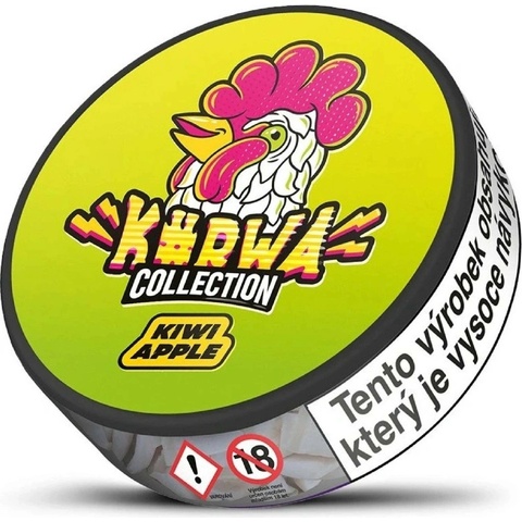 Kurwa collection kiwi apple 12 mg 20 sáčků