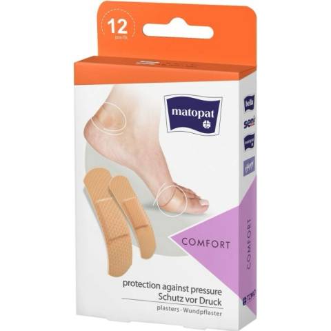 Matopat Comfort náplast různé velikosti 12 ks