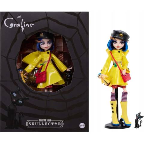Mattel Monster High x Coraline Koralina Sběratelská Panenka JHK65