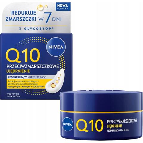 Nive Visage Q10 Plus noční krém proti vráskám 50 ml