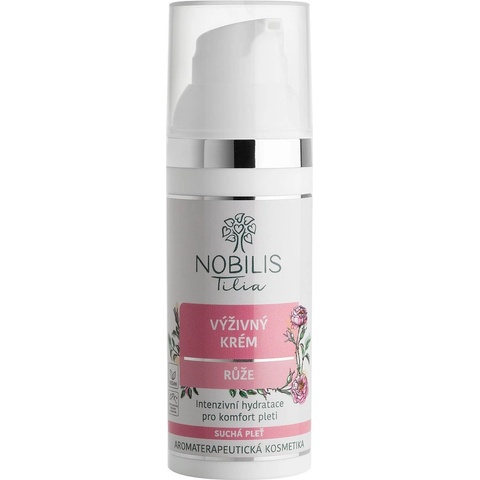 Nobilis Tilia Výživný krém Růže 50 ml