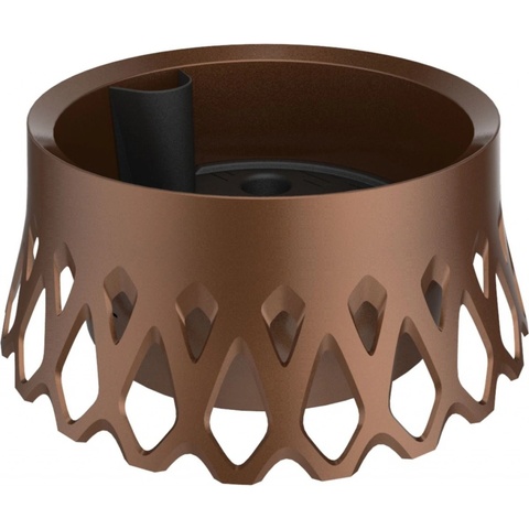 Plastia žardina samozavlažovací Roseta bronz 40 cm