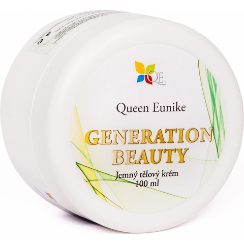 Queen Euniké Generation Beauty jemný tělový krém 100 ml