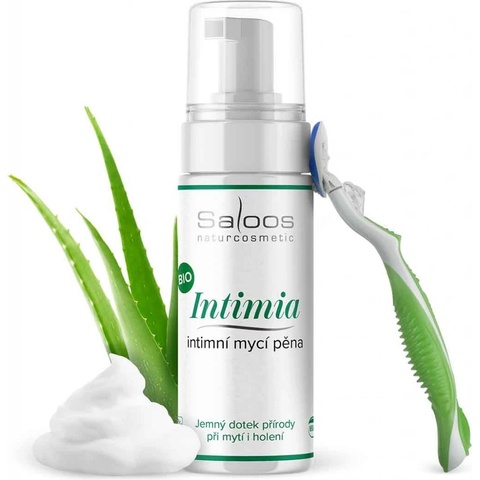 Saloos Bio Intimia intimní mycí pěna 150 ml