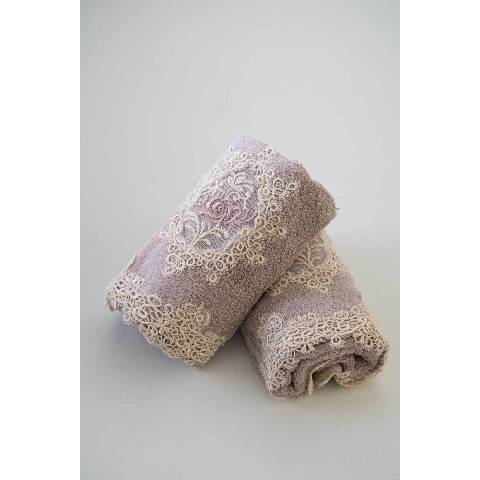 Soft Cotton ručník Destan 30 x 50 cm starorůžová