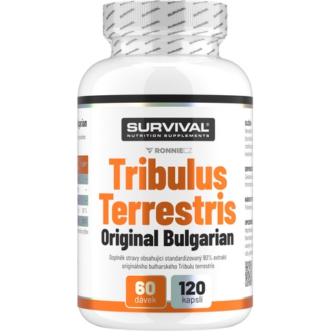 Survival Tribulus Terrestris Original Bulgarian 120 kapslí