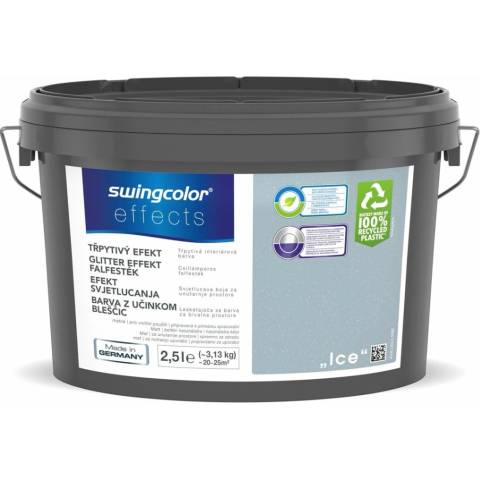 Swingcolor Barva s efektem třpytivým 2,5 l ice matná 6196.U02,5.5592
