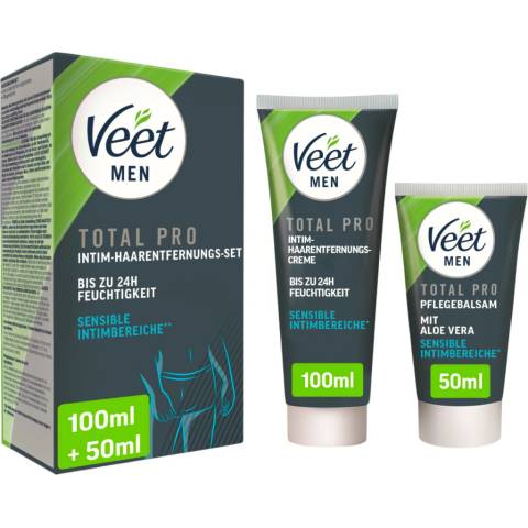 Veet intim depilační krém a balzám pro muže 100+50 ml