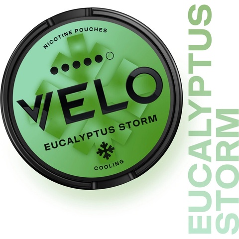 Velo Eucalyptus Storm 10,9 mg Slim 20 sáčků