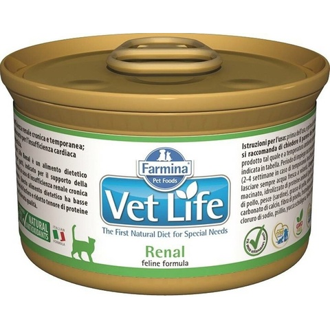Vet Life Natural Cat Renal 85 g