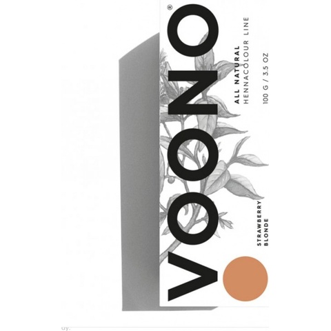 Voono Strawberry blonde barva na vlasy 100 g
