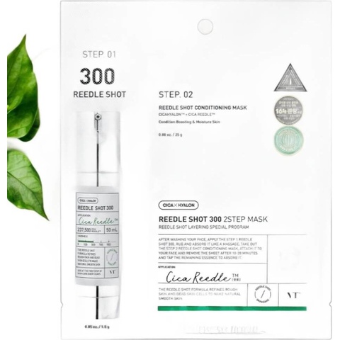 VT Cosmetics Reedle Shot 300 2 Step Mask 1,5 g + 25 g