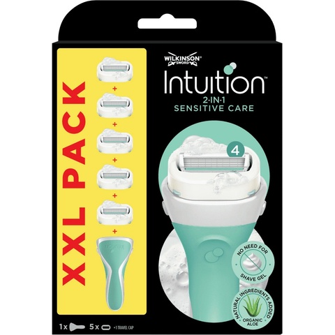 Wilkinson Sword Intuition Sensitive Care + 5 ks hlavic