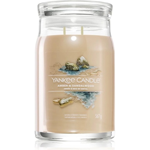 Yankee Candle Signature Amber & Sandalwood 567 g