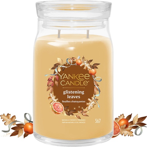 Yankee Candle Signature GLISTENING LEAVES 368 g