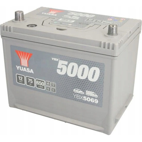 Yuasa YBX5000 12V 75Ah 640A YBX5069