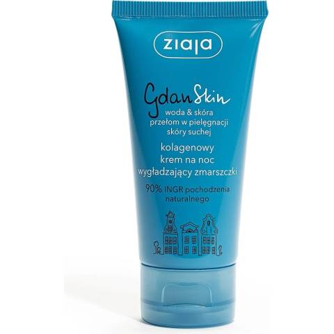 Ziaja Gdanskin noční krém kolagenový 50 ml