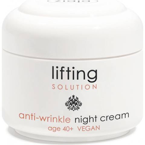 Ziaja Lifting solution Noční krém proti vráskám 40+ 50 ml