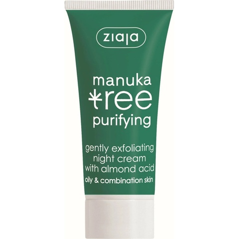 Ziaja Manuka Tree Purifying jemně exfoliační noční krém 50 ml