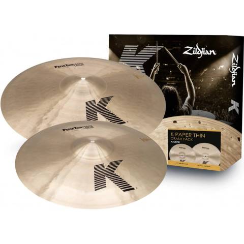 Zildjian K Paper Thin Crash Pack